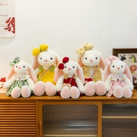 Boneka Kelinci Lucu Lisa, Boneka Plush Lembut dengan Rok, Boneka Tidur Nyaman, Hadiah Promosi Ulang Tahun & Paskah untuk Anak Perempuan