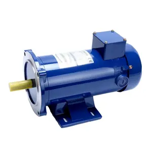 Mıknatıs DC Motor 90V 1/4HP 1750R NEMA 56C endüstriyel kalıcı mıknatıs fırçalanmış DC Motor