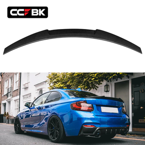 Alerón Trasero Estilo M4 de Fibra de Carbono Seca para <span class=keywords><strong>BMW</strong></span> F22 220i 228i 230i 235i 240i F87 M2 CS 2013-2021, Alerón Tipo Cola de Pato - Product Image 1