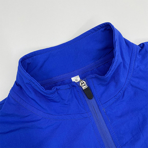Fabricant OEM Jogger Suit Impression personnalisée Logo Design Sport Bleu Ensemble de survêtement pour hommes - Product Image 4