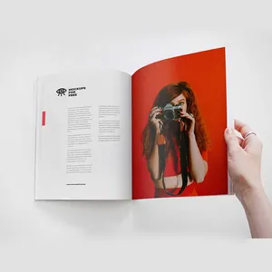 Профессиональный дизайн на заказ A4 рекламный журнал брошюра красочная печать
