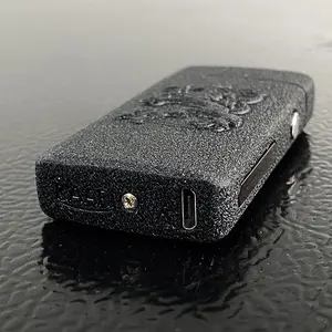 Gratis pengiriman pemantik rokok elektrik USB-C kustom LOGO singa kebijaksanaan dan kekuatan unik hadiah 430mAh pemantik rokok elektrik