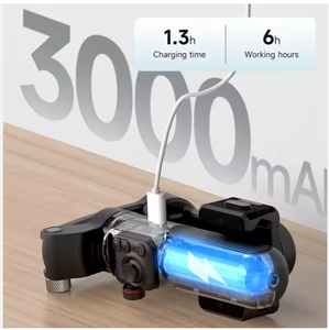 M03 AI Tracking Handheld Gimbal para Smartphone 3-Axis Anti-Shake Light Micrófono incorporado para <span class=keywords><strong>Video</strong></span> estable <span class=keywords><strong>Foto</strong></span> Cámara inteligente en vivo - Product Image 4