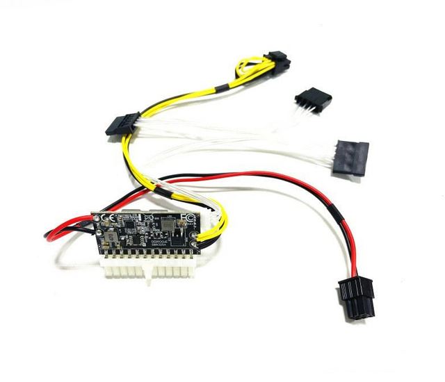 High Power 300W 12V 6Pin Male Input DC-ATX Peak PSU Pico ATX Switch PSU 24Pin MINI ITX DC ATX PC Power Supply