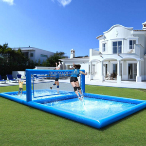Juegos Inflables para Exteriores, Cancha de <span class=keywords><strong>Voleibol</strong></span> Inflable para <span class=keywords><strong>Piscina</strong></span>, Red de <span class=keywords><strong>Voleibol</strong></span> Inflable Comercial con <span class=keywords><strong>Piscina</strong></span> de Agua para Fiestas - Product Image 2