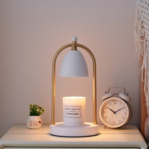 เทียนหอมปรับอุณหภูมิได้ สร้างบรรยากาศโรแมนติกในบ้าน โคมไฟอุ่นเทียนไฟฟ้าโลหะ ของขวัญที่ดีที่สุดสำหรับผู้หญิง - Product Image 4