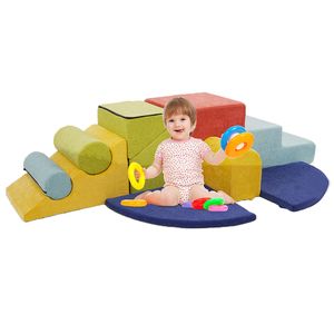 Ensemble de jeu souple et combiné pour enfants Ensemble de jeu souple en <span class=keywords><strong>mousse</strong></span> écologique pour tout-petits et escalade en intérieur - Product Image 6