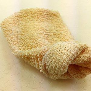 Natural Vegetable Fiber Bath Exfoliating Mitt Scrubber Loofah Fiber Mitt <b>Washcloths</b> - Product Image 4