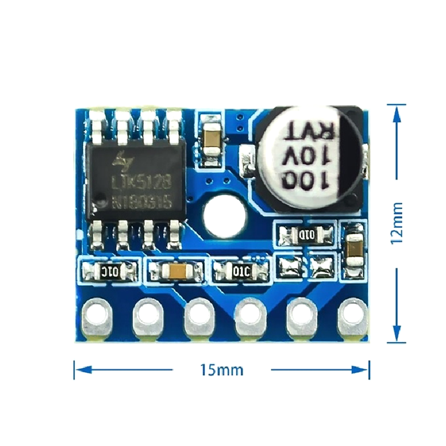 5128 Amplifier Board 5W Class D Digital Amplifier Board Mono Audio Module