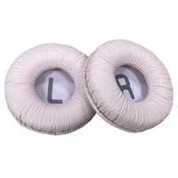 Coussinets d'oreille confortables pour JBL T450BT T450, remplacement pour écouteurs supra-auriculaires, Installation facile, coussinets en mousse à mémoire de forme en cuir froissé