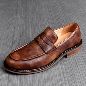 รองเท้าโลฟเฟอร์ลำลองสำหรับผู้ชายรองเท้าทำงานแบบสั่งทำคุณภาพสูงรองเท้าทำงานแบบลำลอง - Product Image 5