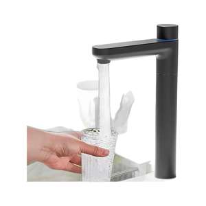 Robinet purificateur d'eau à poignée unique, à poser sur comptoir, avec cartouche céramique et éclairage LED, pour cuisine - Product Image 1