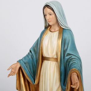 Statue Miraculeuse de Marie, Collection Studio, Résine Veronese, 8 1/4 pouces, Religieuse - Product Image 2
