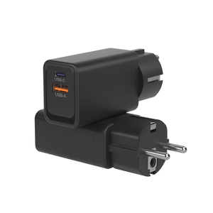 Gan PD tường sạc nền tảng Hàn Quốc Đen Trắng điện thoại di động/máy ảnh/PDA/MP3 USB sạc du lịch gan 65W Hàn Quốc cắm cách gan - Product Image 3