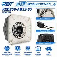 Ventilador Centrífugo Industrial 400V AC K2D250-AB32-05, Soplador de Aspas Curvadas Hacia Atrás, Reemplazo para Equipos de Refrigeración de Gabinetes de Ventilación HVAC