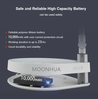 Ventilateur de table intelligent sans fil rechargeable pliable de haute qualité, réglable en hauteur, avec télécommande, faible bruit, minuterie, pour la maison
