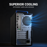 Ordinateur de bureau personnalisé pour entreprise, ensemble complet, Hygon 3350, 8 cœurs, 3,0 GHz, 8 Go, 512 Go, 2HVESSD, carte graphique 2 Go, boîtier 15L, 23,8 pouces, USB, clavier, souris