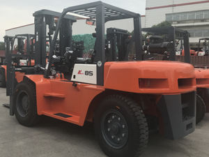Çin Malı Malzeme Taşıma Ekipmanları Lojistik 8.5 Ton Hidrolik Forklift CPCD85 Büyük Dizel Forklift Kamyon İthal Motor - Product Image 2