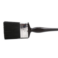 Pinceaux décoratifs pour artistes avec manche en bambou PVC souple, poils naturels, pour bricolage, personnalisation OEM prise en charge