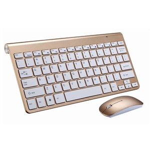 Factory Price Slim LED <b>Backlit</b> 78 Keys Mini <b>Wireless</b> USB Ergonomic Mouse <b>Keyboard</b> Combo Multimedia Function Keys Laptop Tablet - Product Image 2
