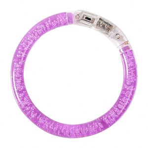 Bracelet LED à bulles super lumineux personnalisé avec logo, idéal pour les fêtes et concerts – Nouveauté très prisée - Product Image 4