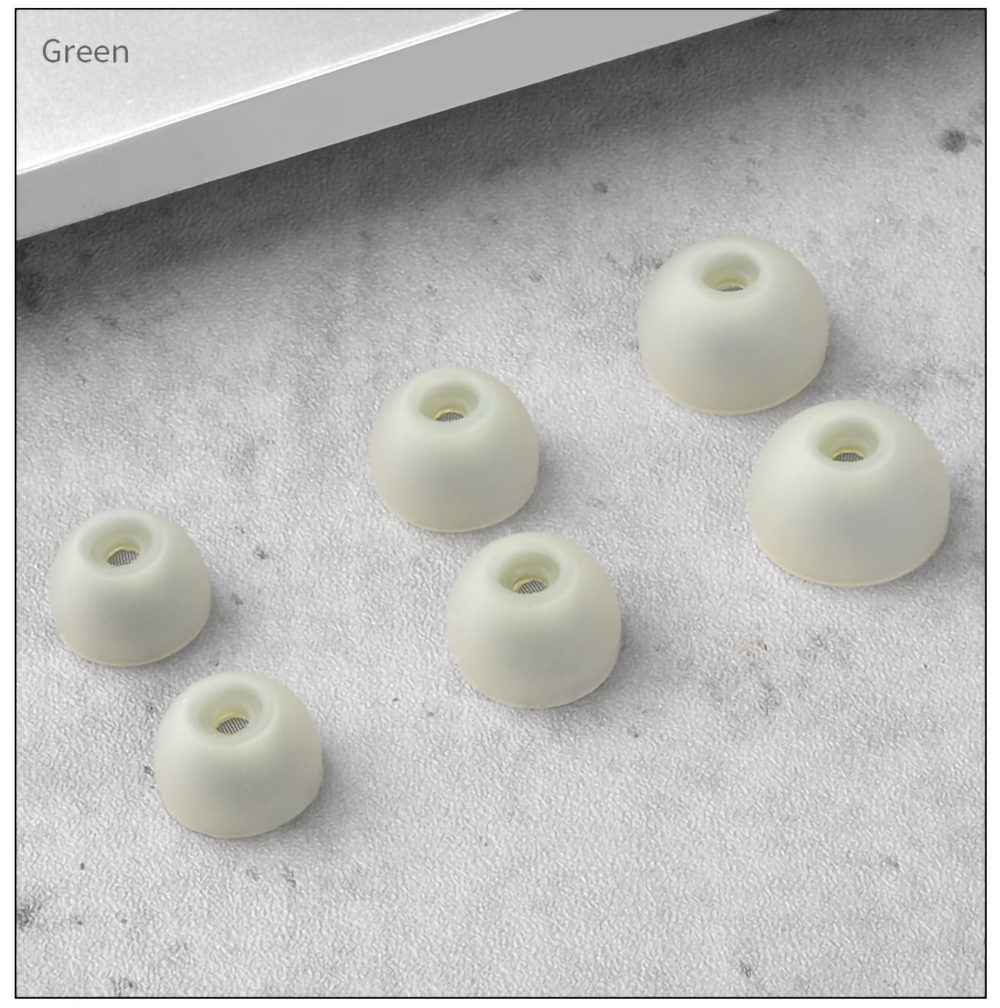Vert, L + M + S, 6 pièces