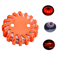 Luces de Emergencia LED Recargables por USB, Luces de Advertencia de Tráfico con 9 Modos de Destello, Luz de Emergencia V16