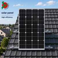 Panel Surya Silikon Monokristalin 250W/270W 60 Sel Efisiensi 15% Model Zhejiang 250W-270W