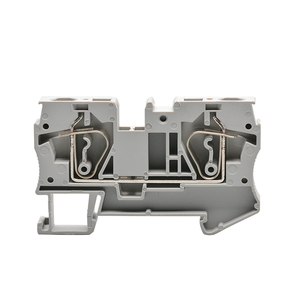 UTL UL,CE,TUV Mola tipo retorno-puxando JUT3-<span class=keywords><strong>6</strong></span> Din Rail Montagem Blocos Terminais conector screwless - Product Image 1