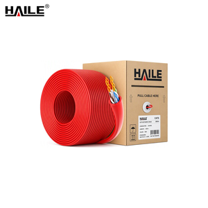 Câble réseau local (<span class=keywords><strong>LAN</strong></span>) HAILE intérieur/extérieur 305M Cat6 Cat5E Cat6A 25AWG 24AWG 1000 Mbps, câble réseau haut débit - Product Image 1