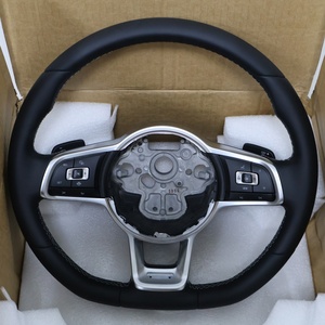 พวงมาลัยหนังแท้ OEM สำหรับ VW <span class=keywords><strong>R5</strong></span>กอล์ฟ MK6 R7 MK7.5 Tiguan GTD TCR CC Beetle Caddy - Product Image 2