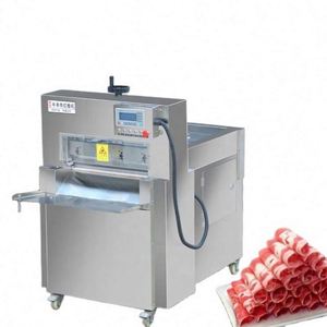 Trancheuse à viande électrique entièrement automatique, trancheuse industrielle pour viande congelée, trancheuse automatique à six rouleaux pour bœuf et mouton - Product Image 4