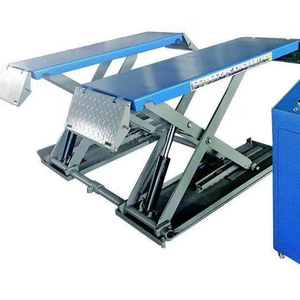 Elevador <span class=keywords><strong>de</strong></span> Tijera Hidráulico Eléctrico <span class=keywords><strong>de</strong></span> Dos Postes y Doble Cilindro con Certificación CE, 3500 kg, para Uso en Talleres Automotrices - Product Image 1