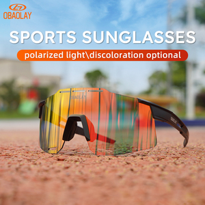 <strong>Obaolay</strong> Tr90 <strong>Sports</strong> Sunglasses Ultra-Light Comfortable Cycling <strong>Glasses</strong> with Photochromic Color-Changing Features Bicycle Eyewear - Product Image 4