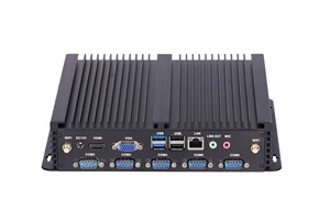 คอมพิวเตอร์อุตสาหกรรมขนาดเล็กแบบไร้พัดลม OEM/ODM พร้อมกล่องอะลูมิเนียม GPIO RS485 พอร์ต LAN คู่  ซีพียู Core I3 I5 I7  คอมพิวเตอร์ขนาดเล็กแบบไร้พัดลม - Product Image 3