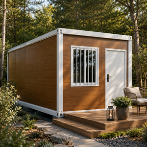 Conteneur modulaire pliable et extensible de 20 pieds, portable, pour usage de bureau, d'habitation ou de magasin - Product Image 2
