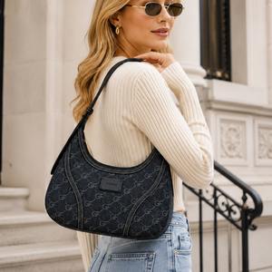 Sac à bandoulière en cuir PU pour femmes, sac à main décontracté de grande capacité, sac à bandoulière à la mode, sac fourre-tout de voyage quotidien, sangle réglable - Product Image 1