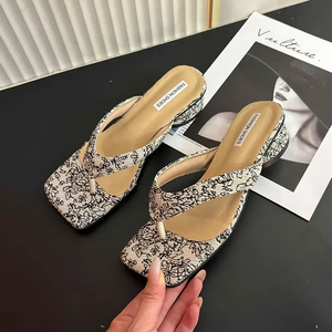 Sandalias de Verano con Punta Descubierta y Tacón de Cuña para Mujer 2026, Elegantes, Casuales, para Playa y Exteriores - Product Image 5