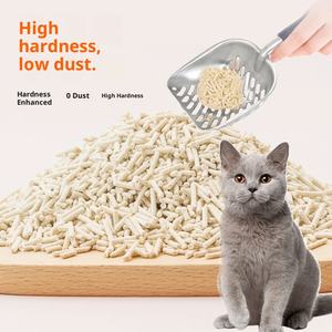 Private Label Producten Milieuvriendelijke Natuurlijke Tofu Kattenzand Cilindrische 2.4Kg Bulk Voor Vulstof Toiletleveranciers Arena De Gatos - Product Image 2