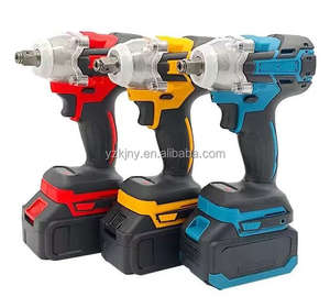 Электрический ударный ключ бесщеточный беспроводной электрический ключ 1/2 дюймов совместимый 18 В аккумулятор отвертка электроинструменты - Product Image 1