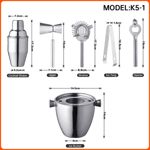 Nhà Máy OUYADA Logo Tùy Chỉnh Trực Tiếp 350Ml Nhà Sản Xuất Thép Không Gỉ Thanh Công Cụ Xô Đá Phụ Kiện Cocktail - Product Image 2