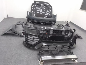 Utilisé pour Audi <span class=keywords><strong>Q8</strong></span> RS8 M Style Carrosserie en fibre de carbone Pare-chocs avant et arrière Spoilers Jupes latérales Garde-boue Arches de roue - Product Image 2