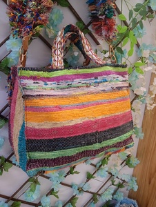 Sac fourre-tout en cuir véritable pour femmes, style bohème fait main, design perlé, embellissement en coquillage, fermeture à glissière, style décontracté plage, KAMARVY - Product Image 6
