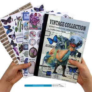 Custom Journal Stickers Book Books Stickers For Collecting Stickers Collage DIY Crafts Arts Decorative