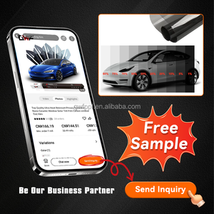 La película ahumada más barata Protecciones Ventanas Modernas Película teñida Película de control <span class=keywords><strong>solar</strong></span> Vitres Auto Insulfilm Car Window Stickers - Product Image 5