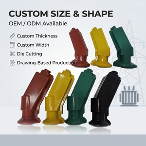 Feuille d'isolation en caoutchouc silicone de <span class=keywords><strong>haute</strong></span> qualité pour <span class=keywords><strong>gaine</strong></span> <span class=keywords><strong>isolante</strong></span> de transformateur, équipement électrique basse tension - Product Image 4