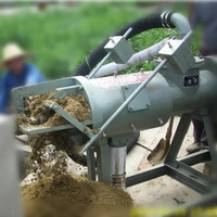Machine de séchage de fumier de ferme (porc, poulet, vache) avec presse à vis et filtre à tamis pour la déshydratation des déchets animaux