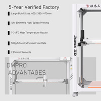 Imprimante 3D grand format JUMO, machine d'impression 3D FDM de grande taille industrielle, nivellement automatique, WiFi, pour installations artistiques géantes