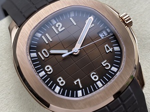 Montre mécanique de luxe de qualité supérieure, étanche, 40 mm, mouvement ETA 330 DDF Factory, épaisseur 8,3 mm, montre PP, or rose brun - Product Image 4