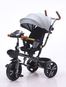 Triciclo Ligero Plegable de 3 Ruedas para Niños de 1 <span class=keywords><strong>a</strong></span> 6 <span class=keywords><strong>A</strong></span>ños, Seguro y Portátil - Product Image 4